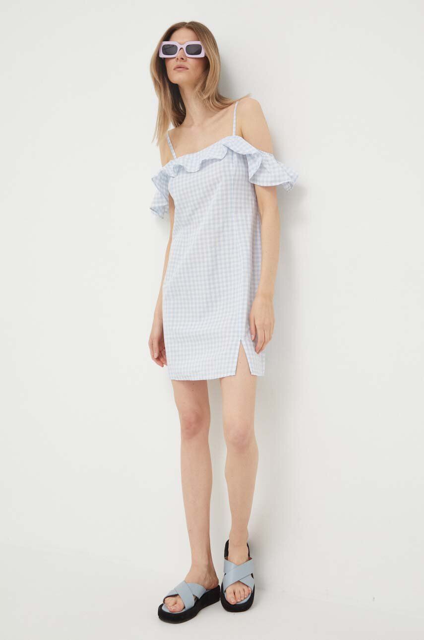Šaty United Colors of Benetton Dress Modrá | 4YCNDV04V.913, 0