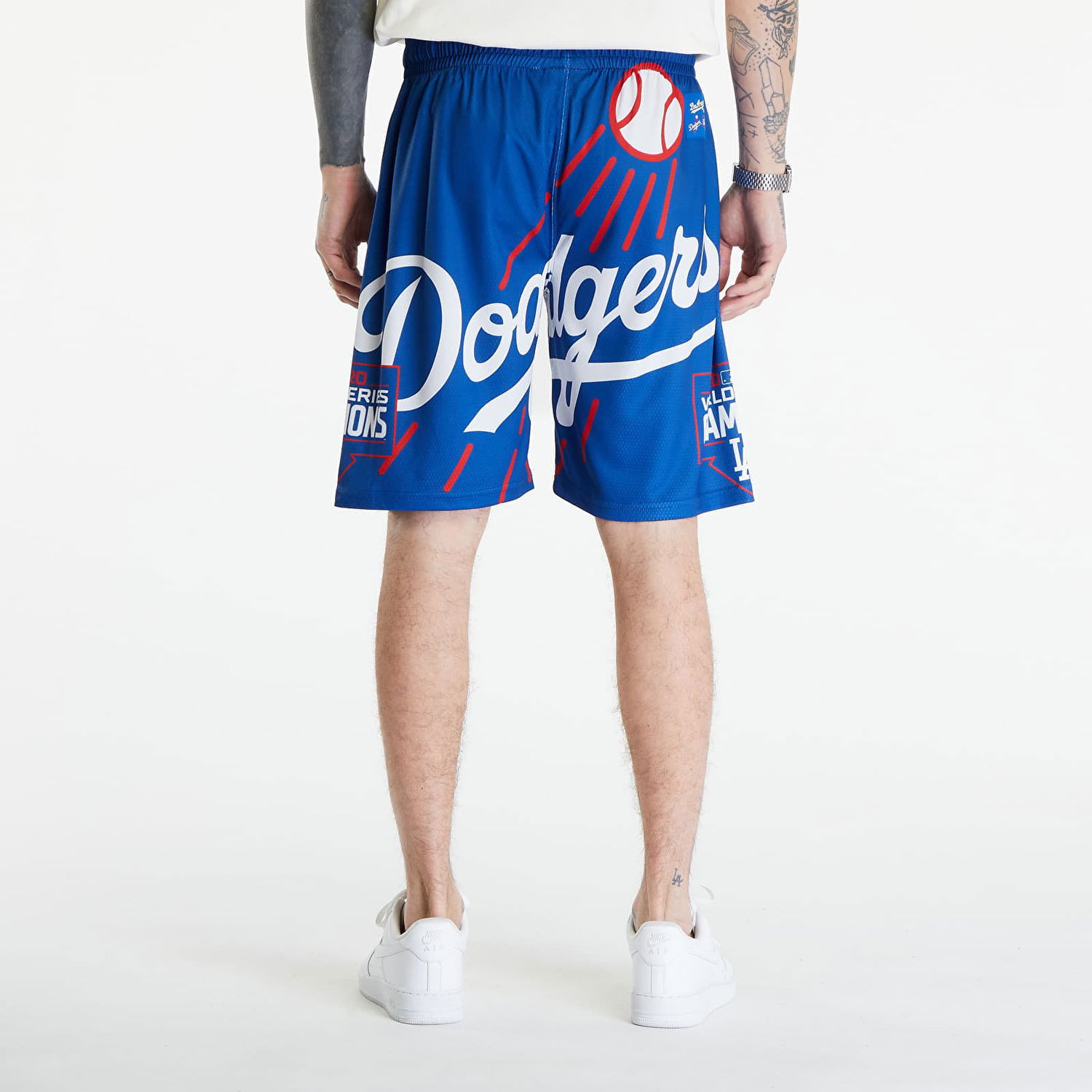 Šortky New Era Large Logo Shorts Modrá | 60502688, 1