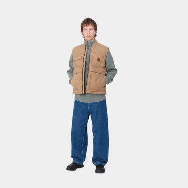 Vesta Carhartt WIP Rayley Insulated Canvas Workwear Vest Béžová | I033894_8, 3