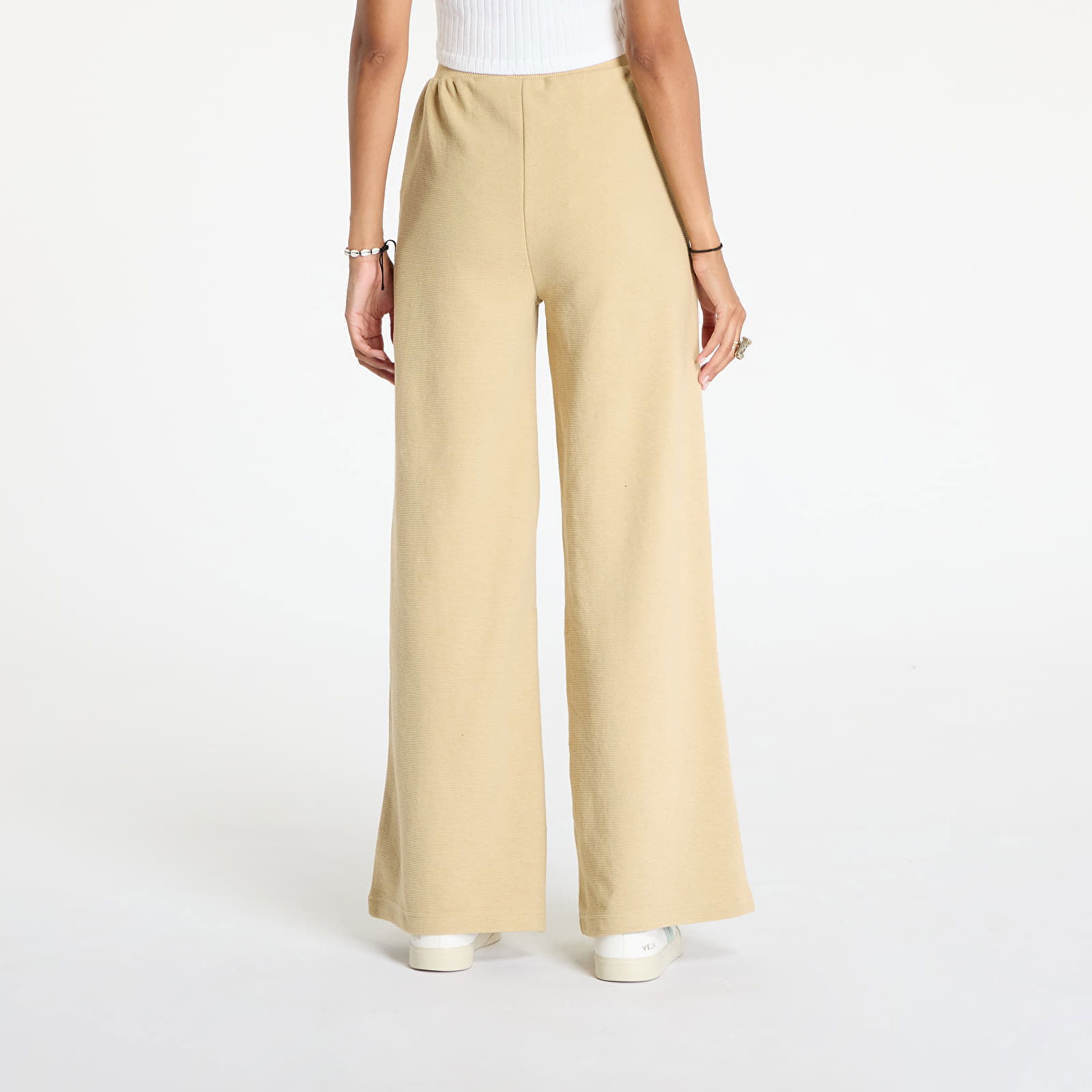 Hoden Wide Leg Jogger Khaki Stone