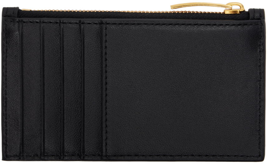 Intrecciato Zip Card Holder