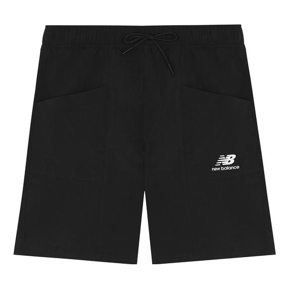 Šortky New Balance Essentials Basic Athletic Shorts Čierna | AMS22378-BK