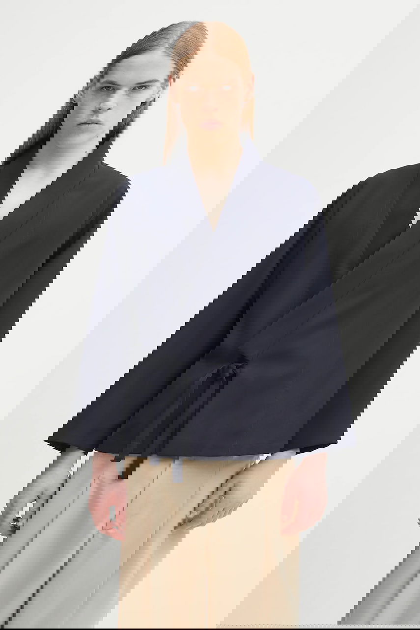 Bunda KENZO Kenzo Kimono Wool Jacket Navy | FE65VE1409RE, 0