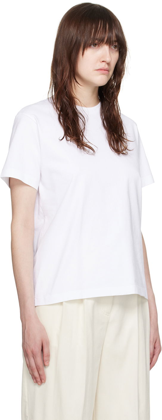 Tričko TOTEME TOTEME Classic T-Shirt Biela | 243-WRT0344-FB0092, 1