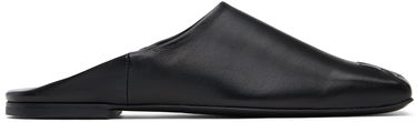 Tenisky a topánky Courrèges Courrèges Heritage Leather Mules Čierna | 125SCS108AG0030, 0