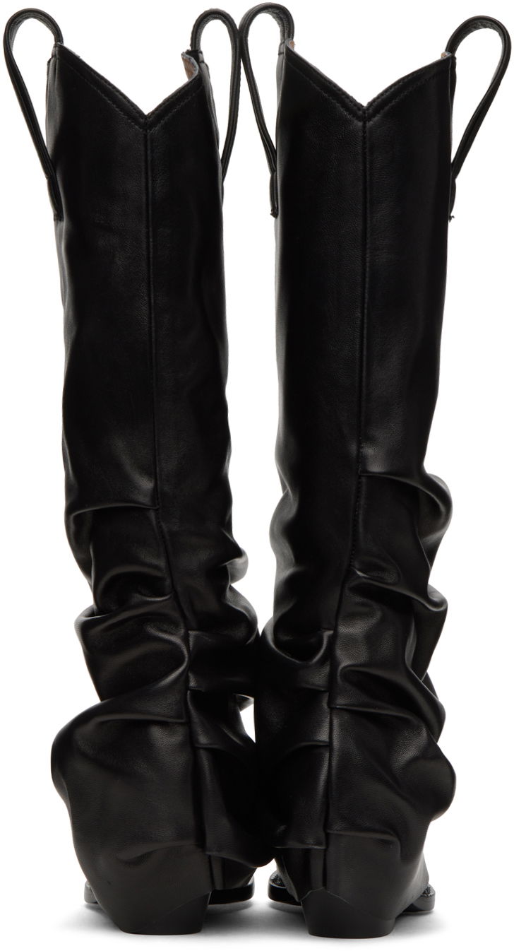 Šaty R13 R13 Mid Cowboy Sleeve Boots Čierna | R13S0107-S001A, 1
