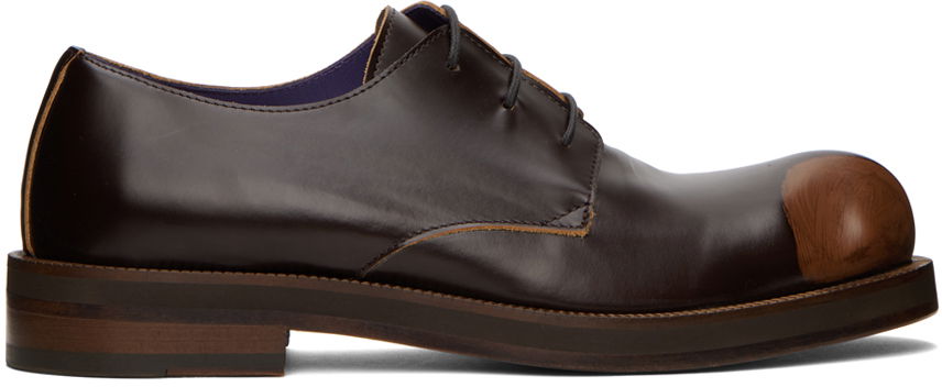 Tenisky a topánky Acne Studios Bump Finish Derbys "Brown" Hnedá | BD0261-, 0