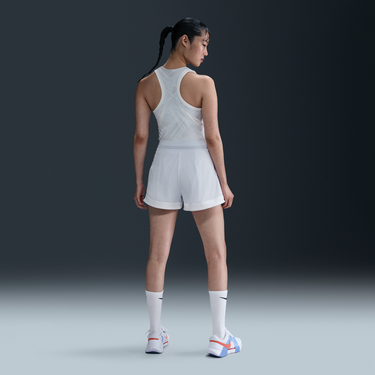 Tielko Nike NikeCourt Slam Dri-FIT Tennis Skirt with Inner Shorts Biela | HF6449-085, 3