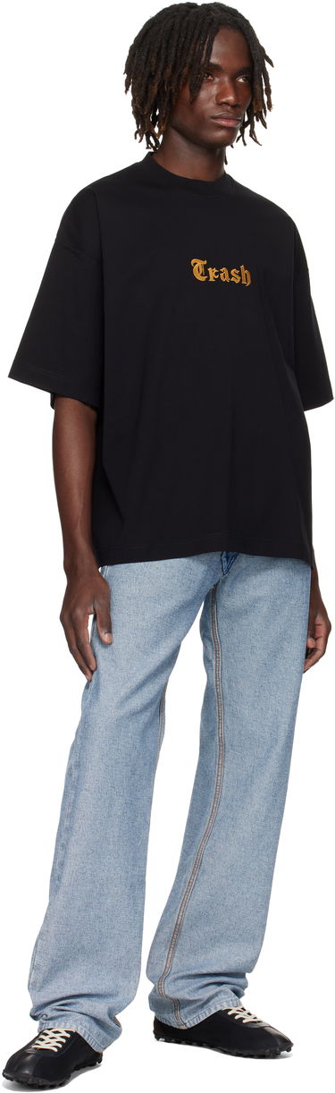 Tričko VETEMENTS VETEMENTS 'Trash' Embroidered T-Shirt Čierna | UH76TR540B, 3