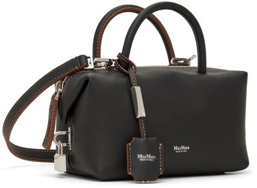 Kabelka Max Mara Small Leather Holdall Bag Čierna | 2424516081600, 1