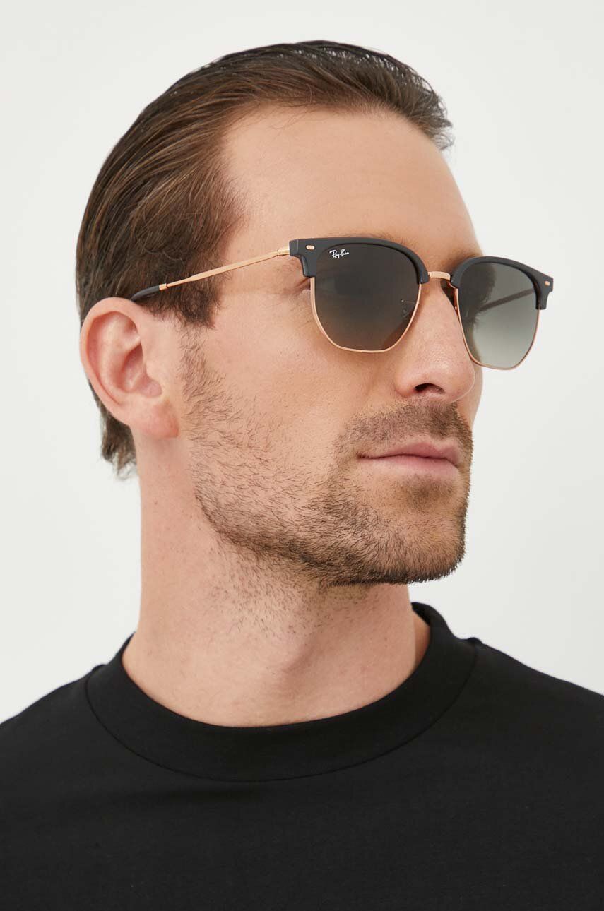Slnečné okuliare Ray-Ban Ray-Ban New Clubmaster Sunglasses Čierna | 0RB4416, 1