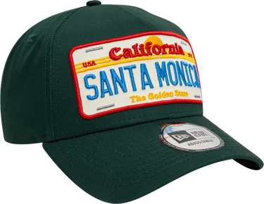 Šiltovka New Era Santa Monica License Plate 9FORTY A-Frame Adjustable Cap Zelené | 60595463-60595463, 2