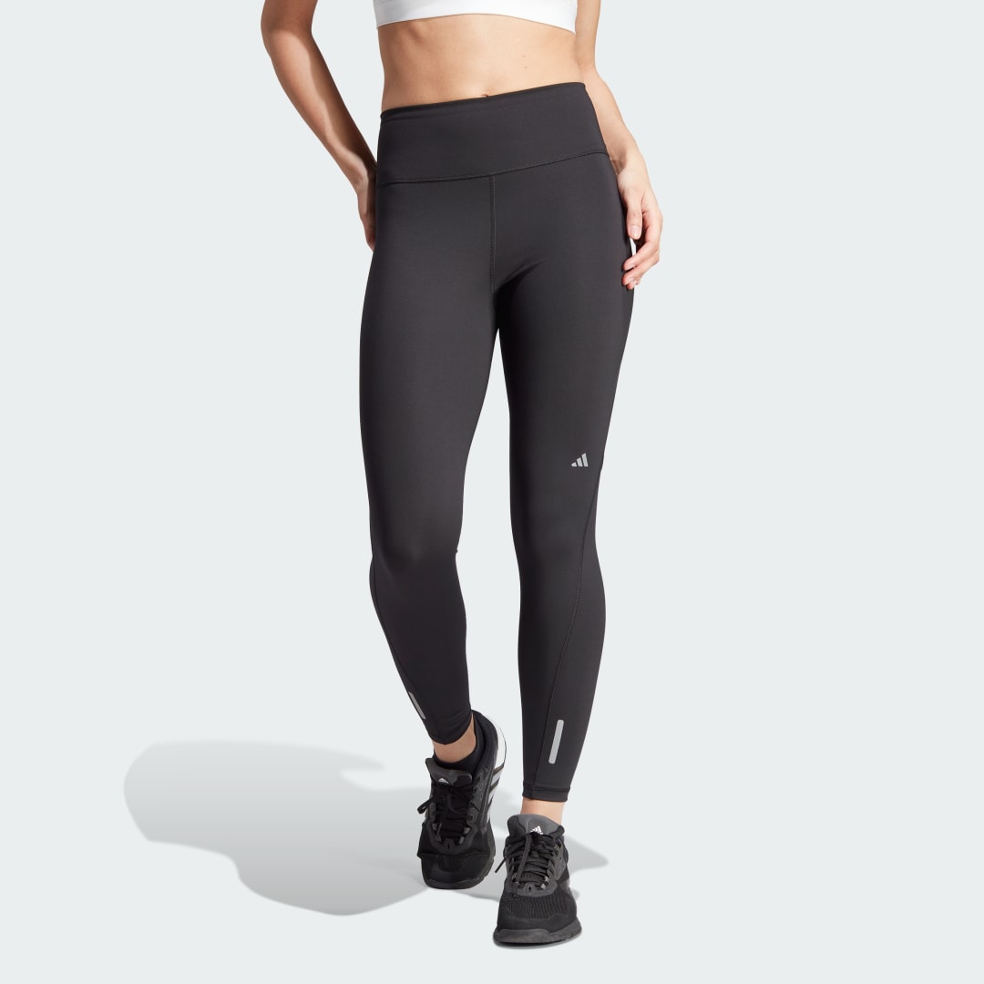 Legíny adidas Originals Ultimate Running 7/8 Čierna | HY2909, 1