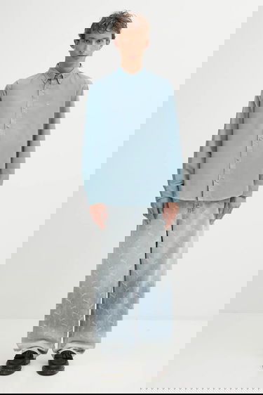 Košeľa Carhartt WIP L/S Bolton Cotton Shirt Regular Fit Classic Collar Tyrkysová | I030238.33EXX, 4