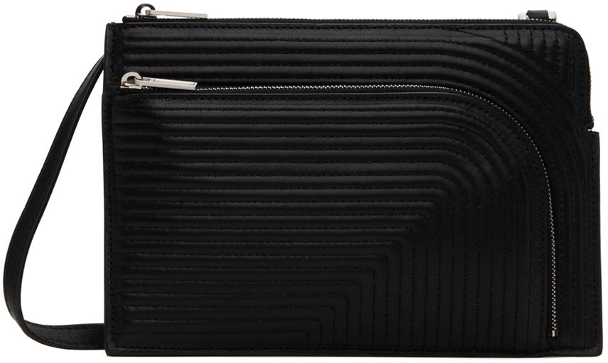 Kabelka Rick Owens Rick Owens Porterville Peached Lambskin Club Bag Čierna | RA02D0520 LLPQ1, 0
