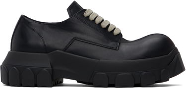 Tenisky a topánky Rick Owens Rick Owens Hollywood Bozo Tractor Derbys Čierna | RU01E5884 LGE, 0