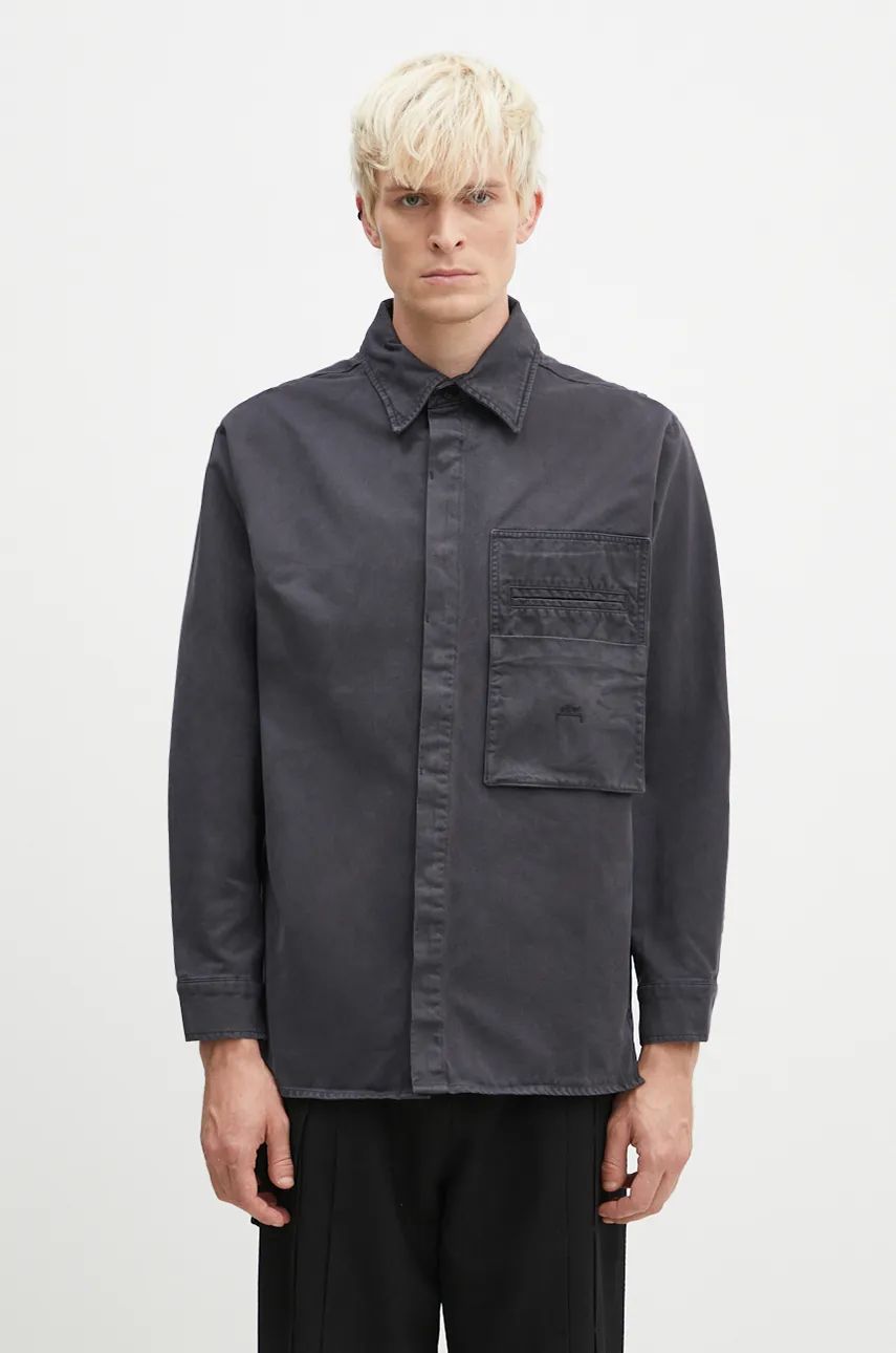 Košeľa A-COLD-WALL* Shirt Relaxed Šedá | ACWMSH144, 0