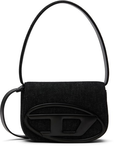 Taška cez rameno Diesel 1DR Denim Shoulder Bag with Logo Čierna | X08396-P6901-T8013, 0