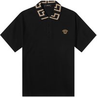 Košeľa Versace Medusa Greca Polo Čierna | A87402-1A06199-1B000, 1