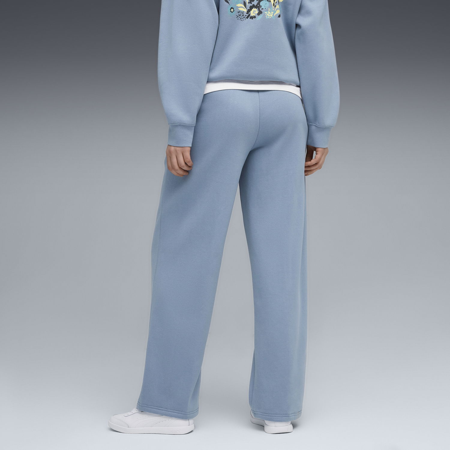 Tepláky Puma Essentials Nature 2.0 Comfort Logo Straight Leg Pants Modrá | 688081_34, 1