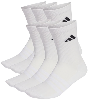 Ponožky adidas Performance CUSHIONED CREW SOCKS 6 PAIR PACK Biela | KE5498, 1