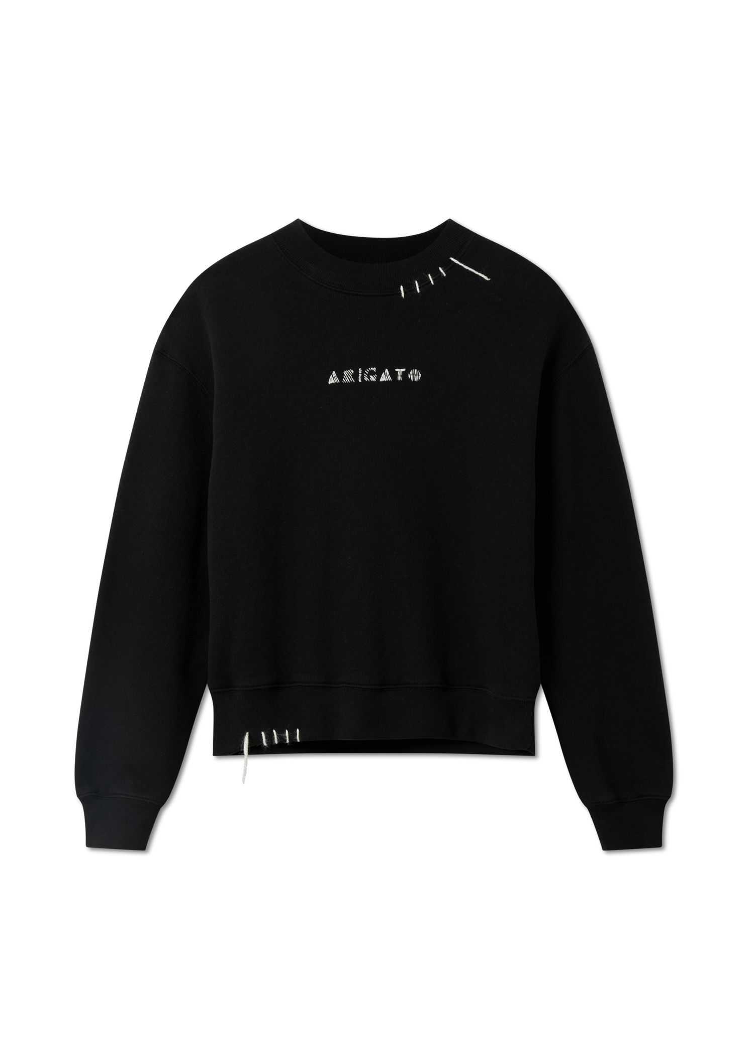 Mikina AXEL ARIGATO Crewneck Loops Sweatshirt Čierna | A3438001, 0