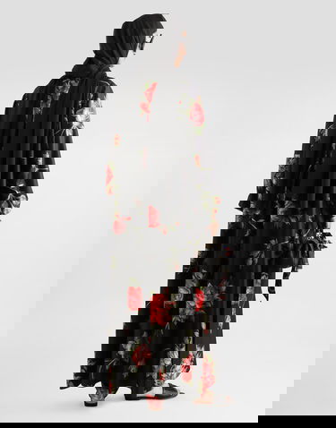 Nohavice Dolce & Gabbana Rose Bouquet-print Vanity Twill Trousers Collection Rôznofarebný | FTDIATIS11GHN5ZN, 2