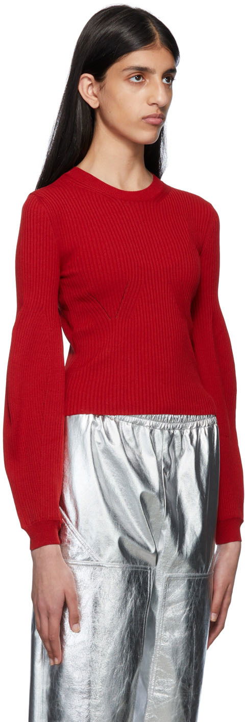 Sveter Stella McCartney Stella McCartney Sensual Knit Sweater Červená | 6K01273S2347, 1