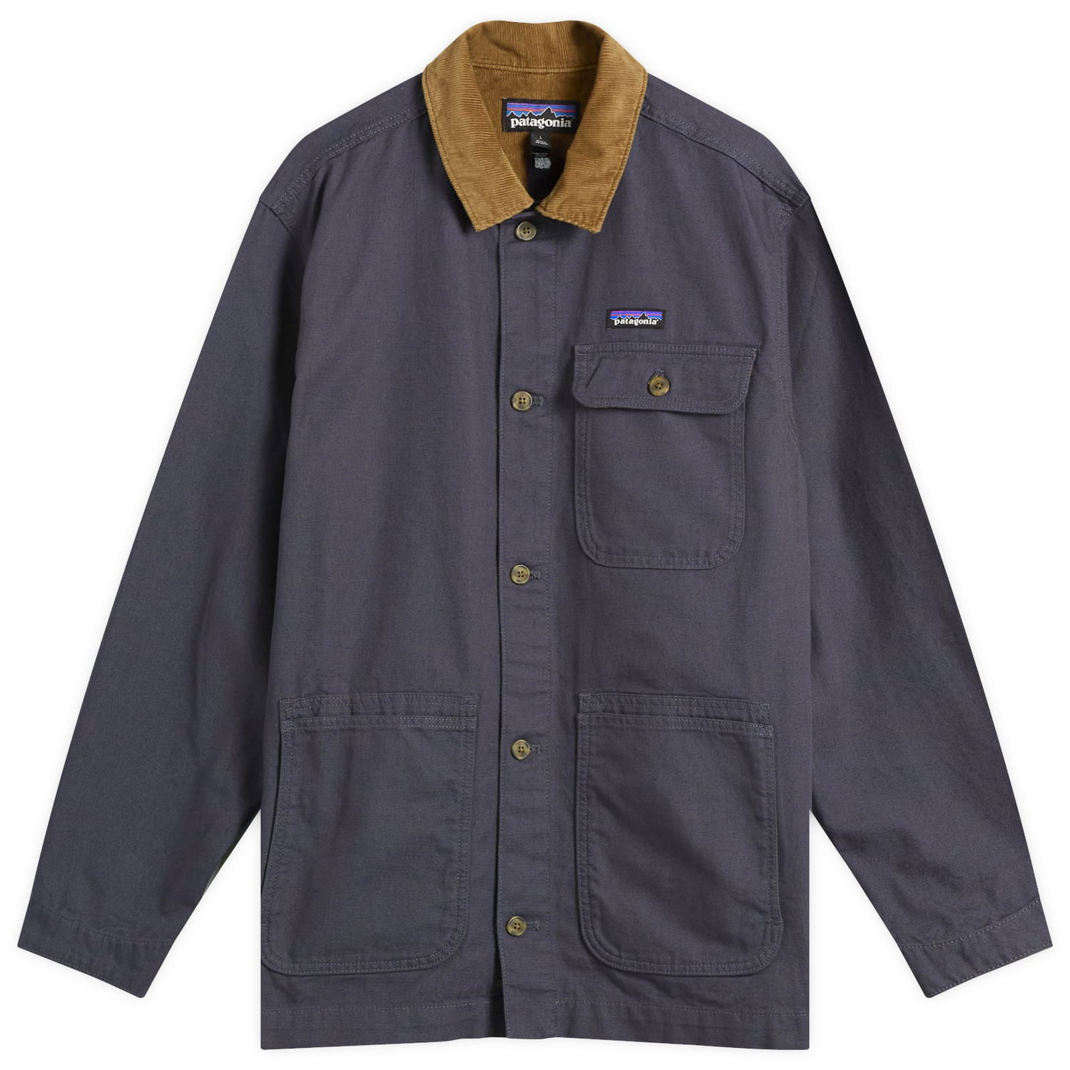 Bunda Patagonia Men's Point Reyes Canvas Jacket, Size Small Navy | 20250-SMDB, 1