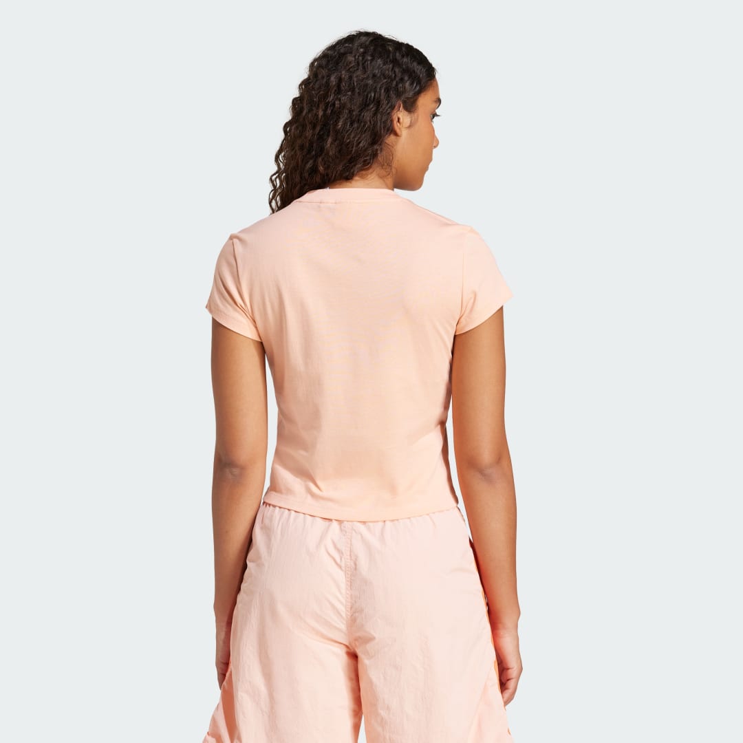 Tričko adidas Performance Slim T-Shirt Oranžová | JC8971, 1