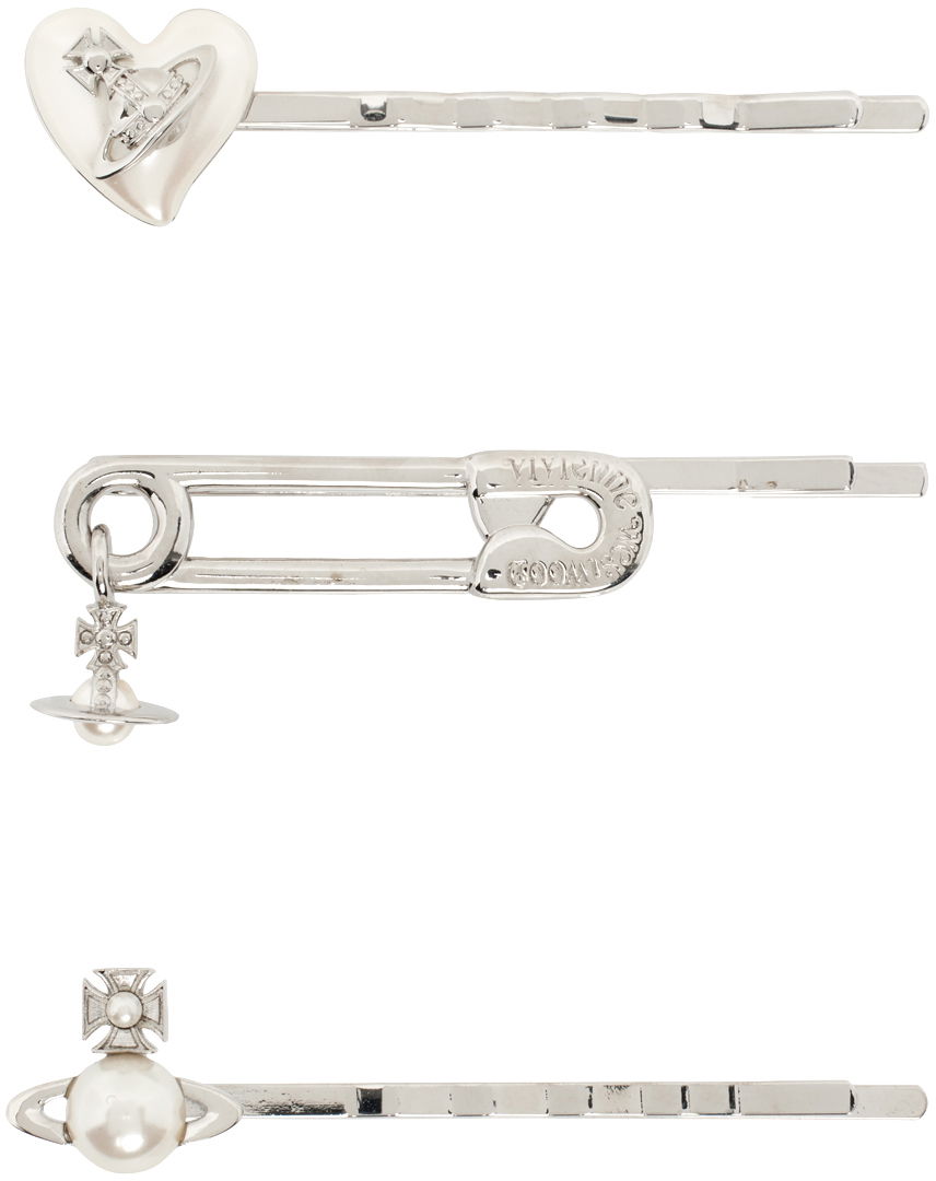 Spona Vivienne Westwood Vivienne Westwood Tilda Hair Pin Set Metalická | 6703000A-02P103-IM, 0
