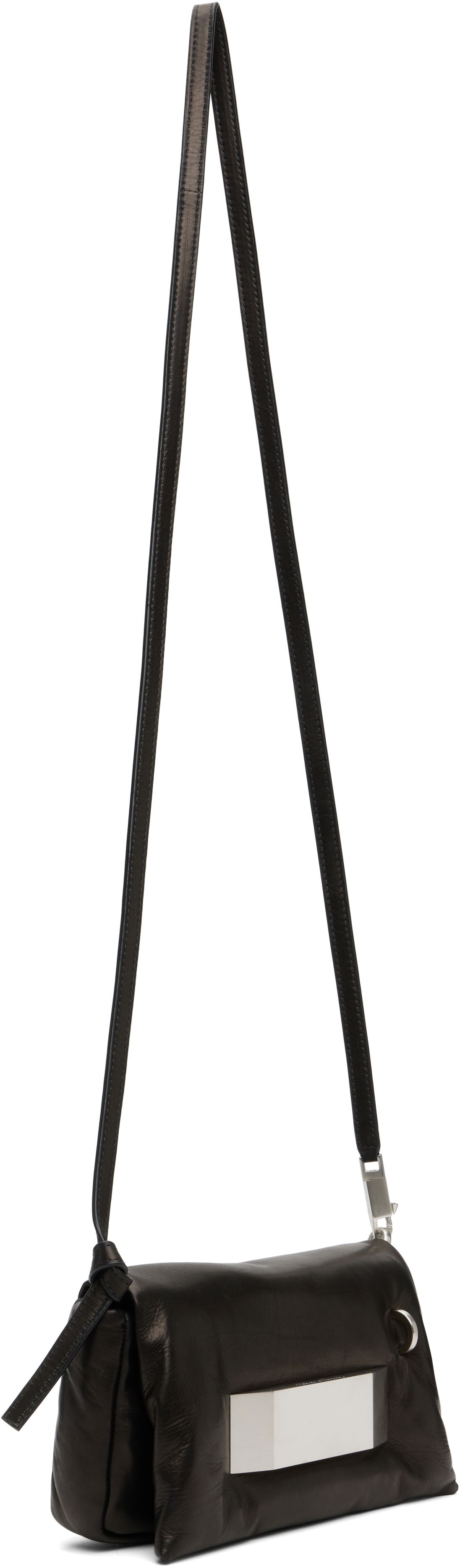 Taška cez rameno Rick Owens Rick Owens Pillow Griffin Bag Čierna | RA02E0745 LCAPA, 1