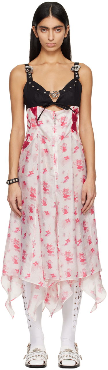 Šaty Chopova Lowena Chopova Lowena Suski Midi Dress Ružová | 1323, 0