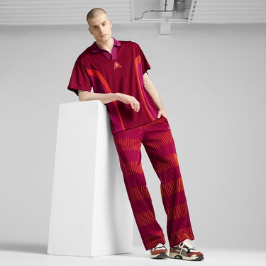 Nohavice Puma Players Lane T7 Knitted Pants Červená | 626661_13, 2
