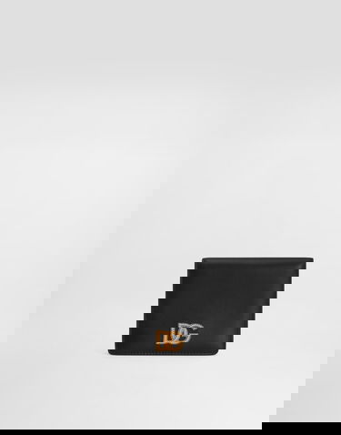 Peňaženka Dolce & Gabbana Calfskin Wallet With Dg Logo Čierna | BI3339AK27480999, 0