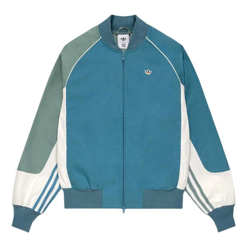 Bomber bunda adidas Originals CLOT Track Jacket Modrá | IY6520