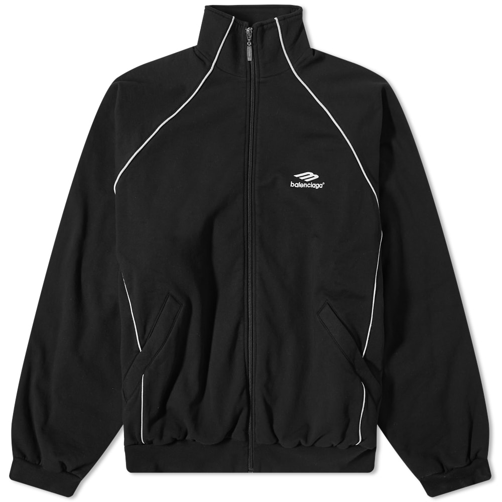 Bunda Balenciaga Tracksuit Jacket Čierna | 697954-TMVA6-1000, 0
