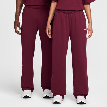 Tepláky Nike NOCTA Fleece CS Cuffless Pants Vínová | FZ4675-638, 0