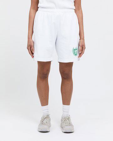Šortky Sporty & Rich Berverly Hills Gym Shorts Biela | SH453WH, 1