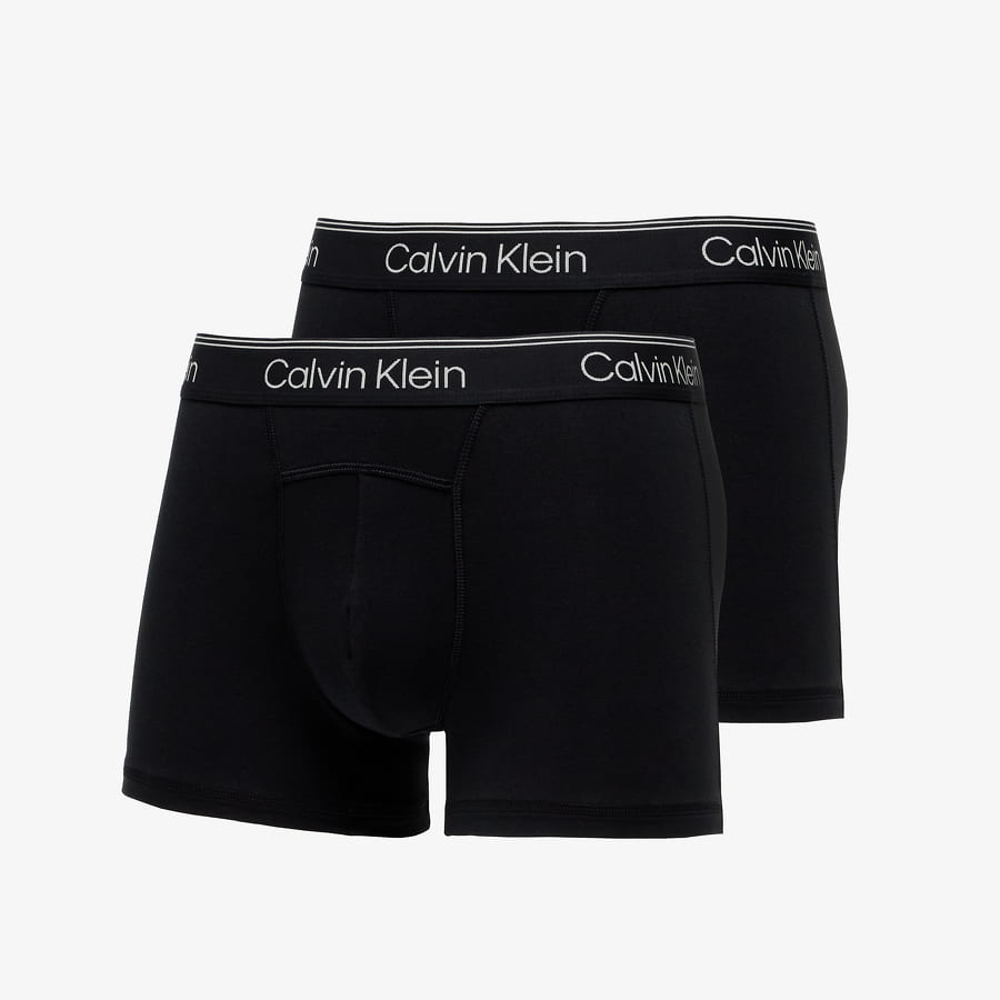 Boxerky CALVIN KLEIN Athletic Cotton Stretch Trunk Čierna | NB3544A UB1, 0
