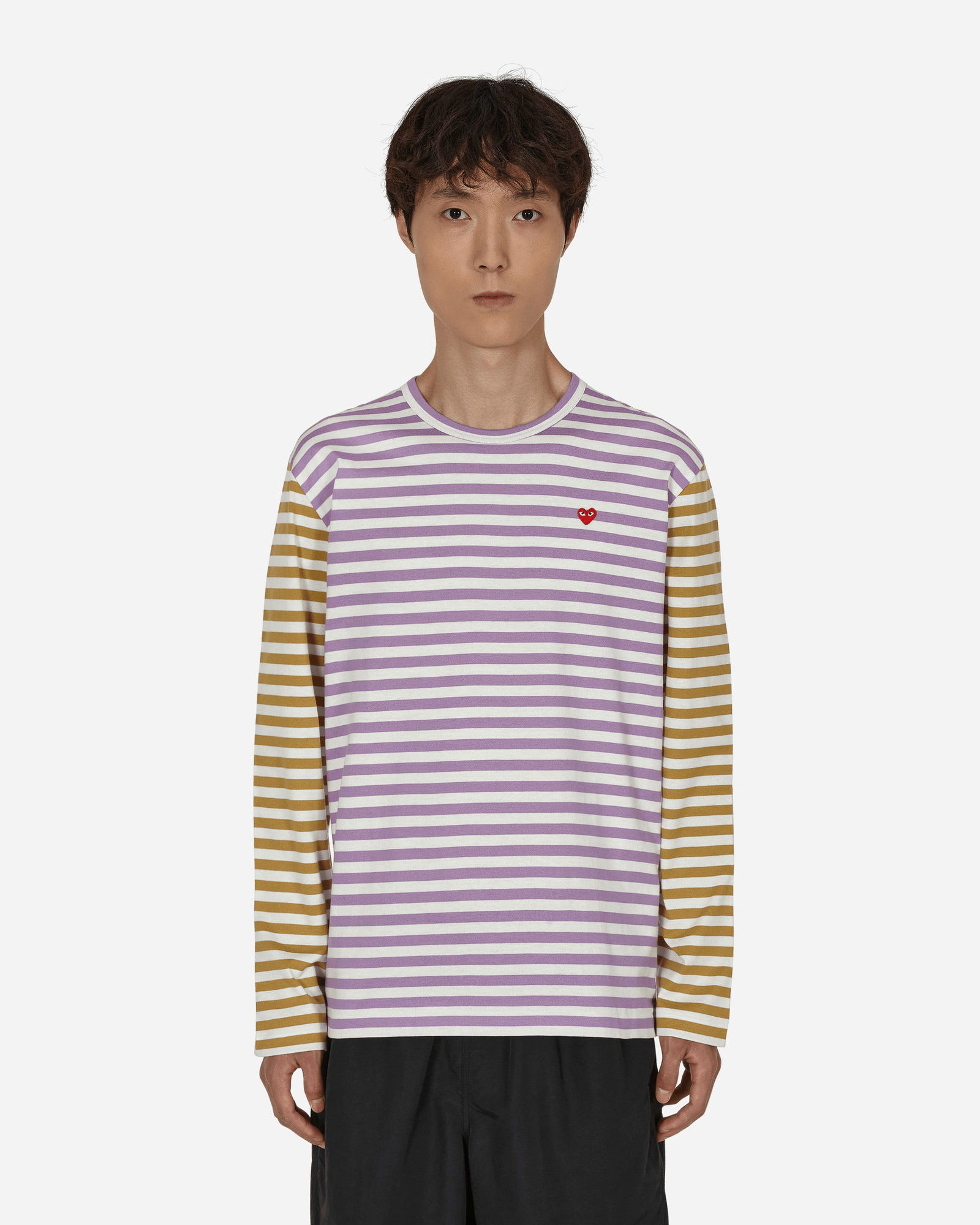 Bi-Color Stripe T-Shirt