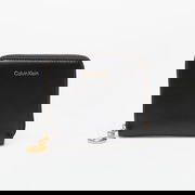 Wallet Hardware Square Zip Around Black