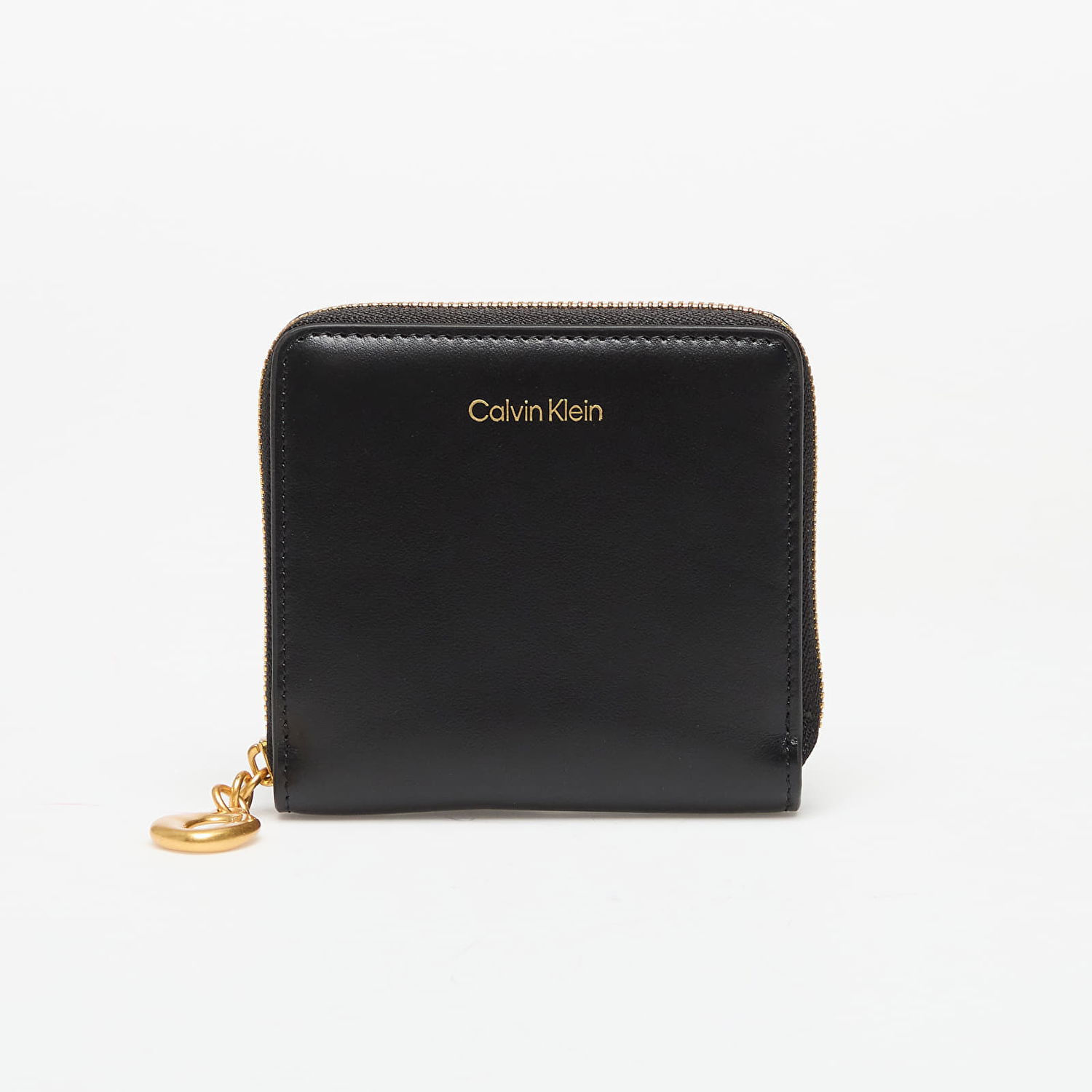 Peňaženka CALVIN KLEIN Wallet Hardware Square Zip Around Black Čierna | LV04F1044G UB1, 0