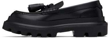 Tenisky a topánky Dolce & Gabbana Brushed Calfskin Loafers Čierna | A30262AB640, 2