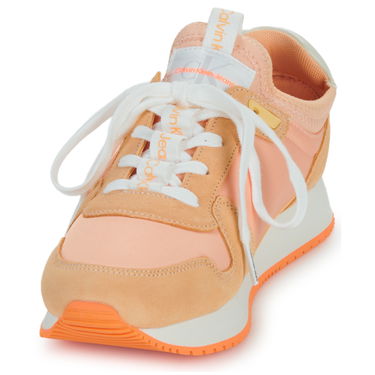 Tenisky a topánky CALVIN KLEIN Shoes (Trainers) Jeans RUNNER SOCK LACEUP NY-LTH Béžová | YW0YW00840-0JL, 2
