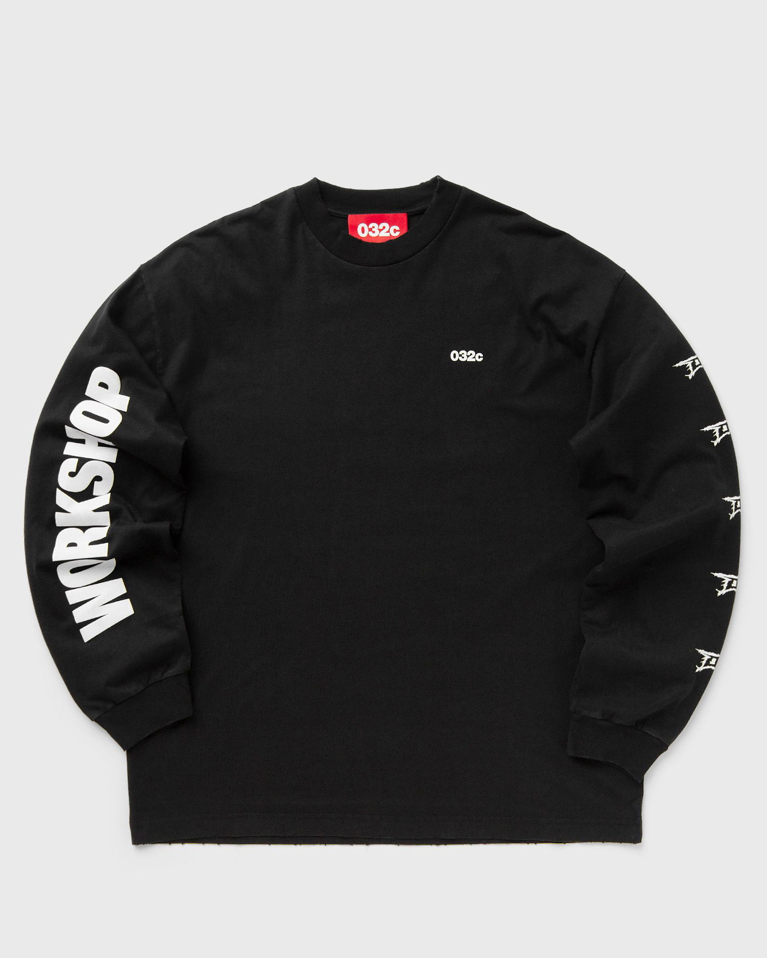 Tričko 032C NERVE SHATTER BOXY LONGSLEEVE Čierna | F24-URC-0251-050, 0