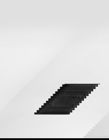 Peňaženka Dolce & Gabbana Calfskin Leather Bifold Wallet With Raised Logo Čierna | BP1321AG21880999, 0