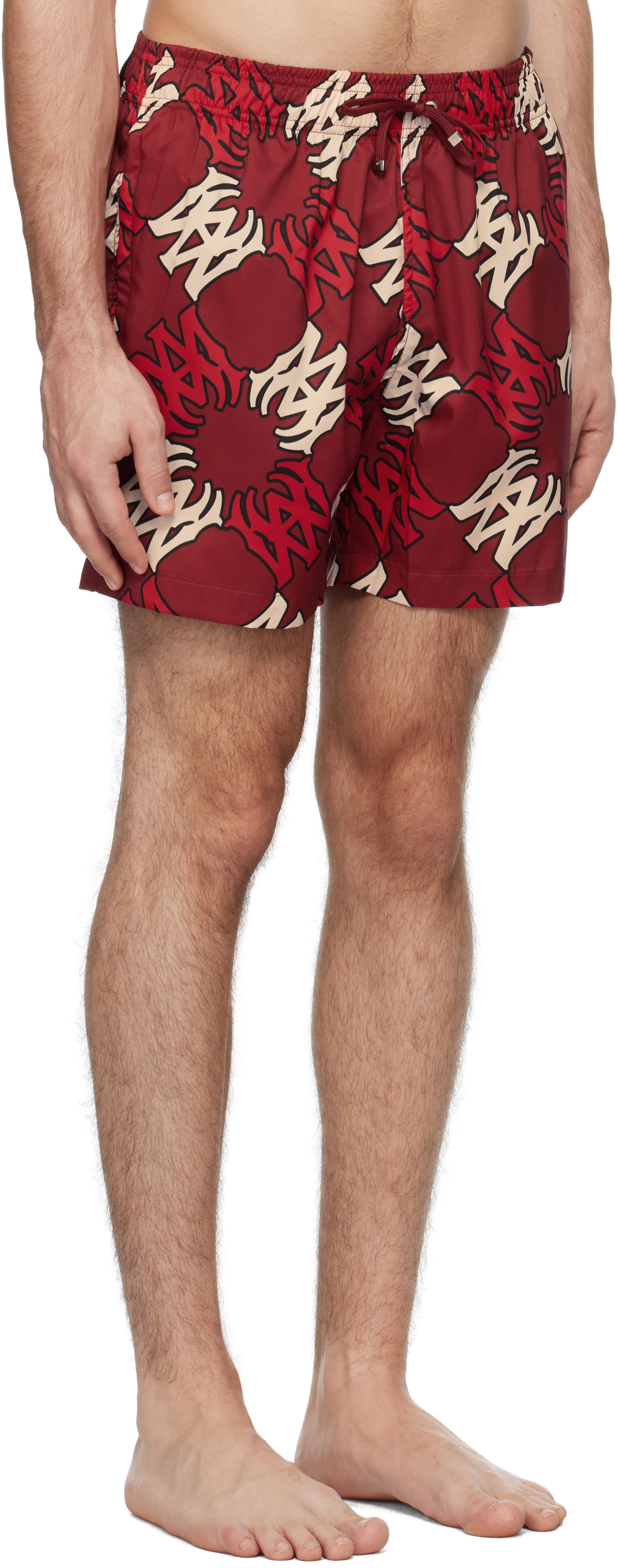 Quad Print Swim Shorts