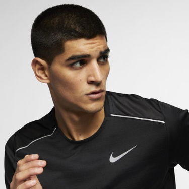 Tričko Nike Running Dri-FIT Top Čierna | AJ7565-010, 1