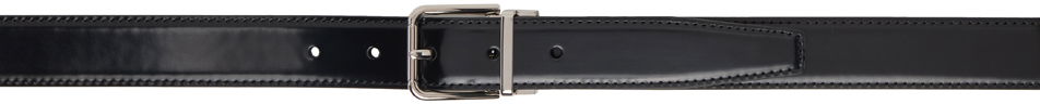 Opasok Dolce & Gabbana Black Leather Belt Čierna | BC4703AD558, 0